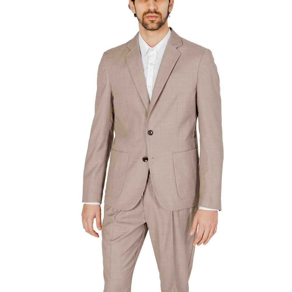 Antony Morato Beige Polyester Suit - ACCEXO