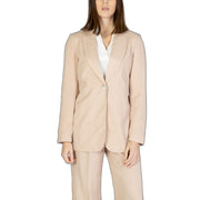 Vero Moda Pink Viscose Suits & Blazer - ACCEXO