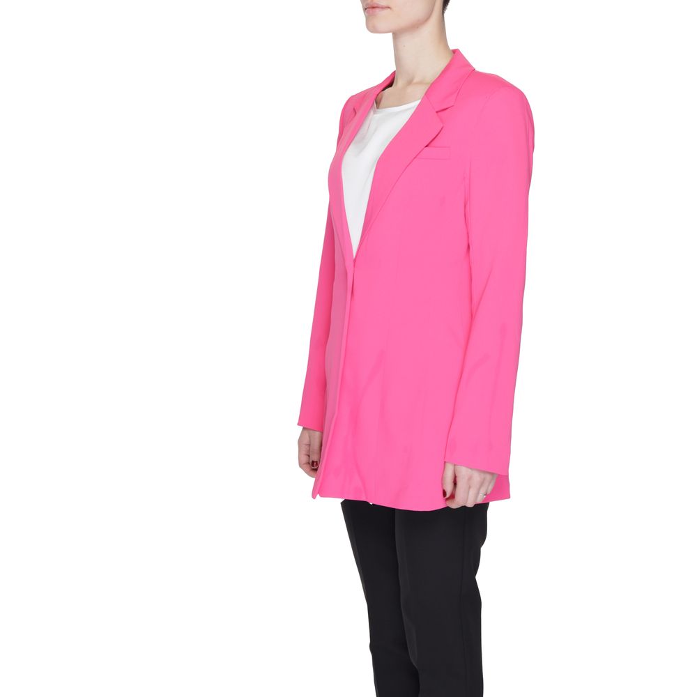 Vero Moda Pink Polyester Suits & Blazer - ACCEXO