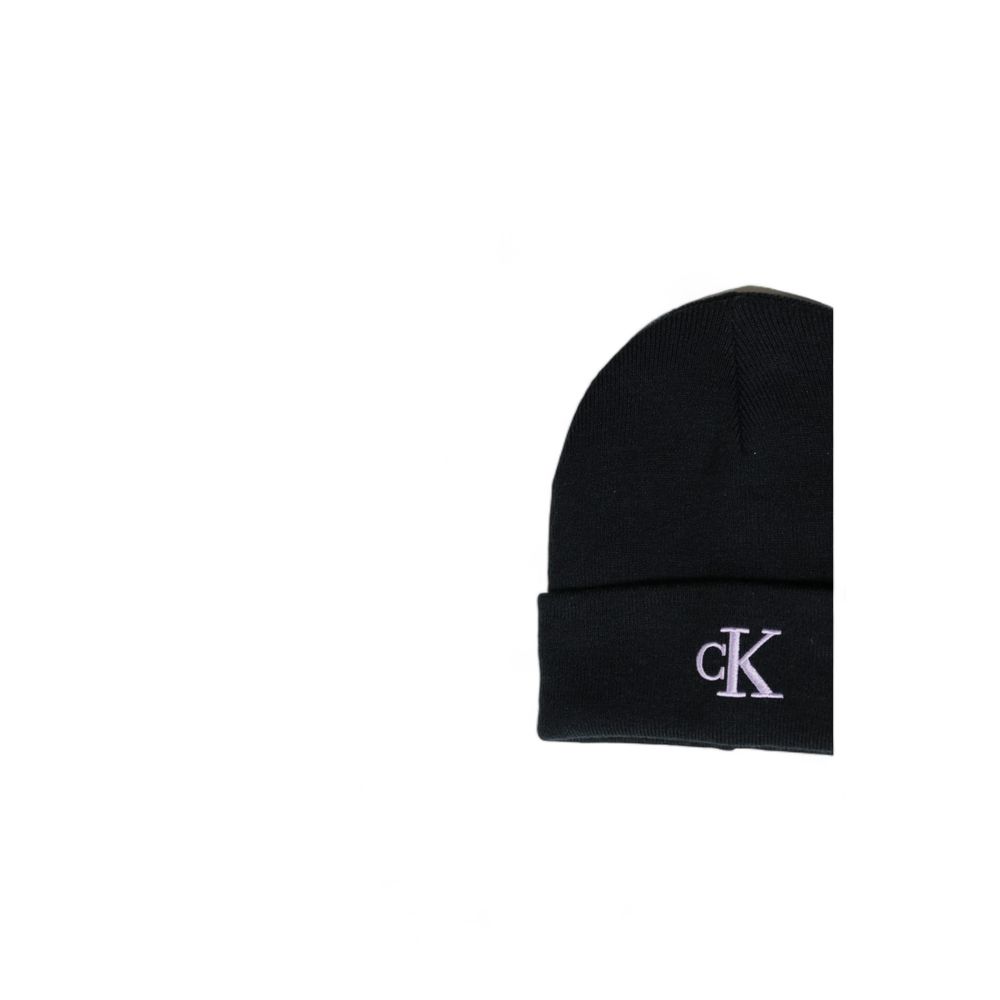 Calvin Klein Jeans Black Recycled Polyester Hat - ACCEXO