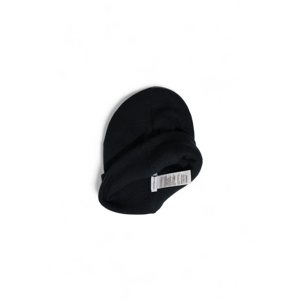 Calvin Klein Jeans Black Recycled Polyester Hat - ACCEXO