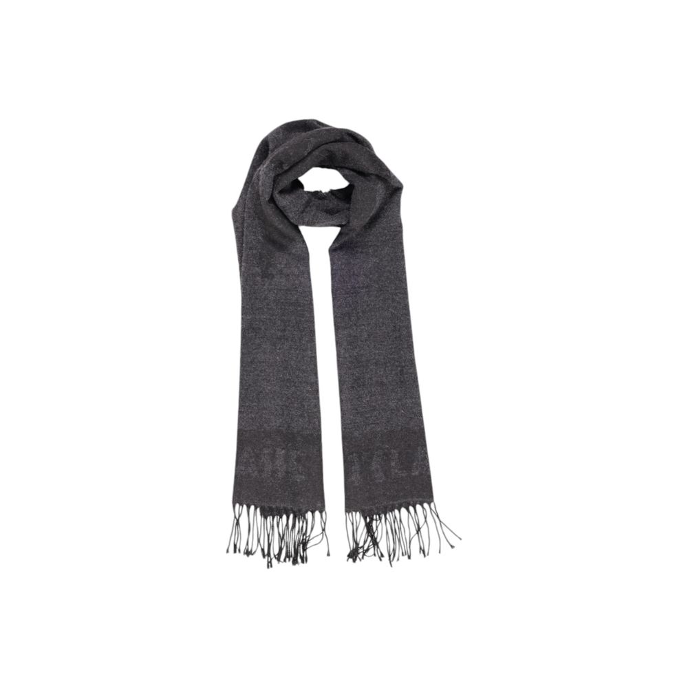 Alviero Martini Prima Classe Gray Viscose Scarf - ACCEXO