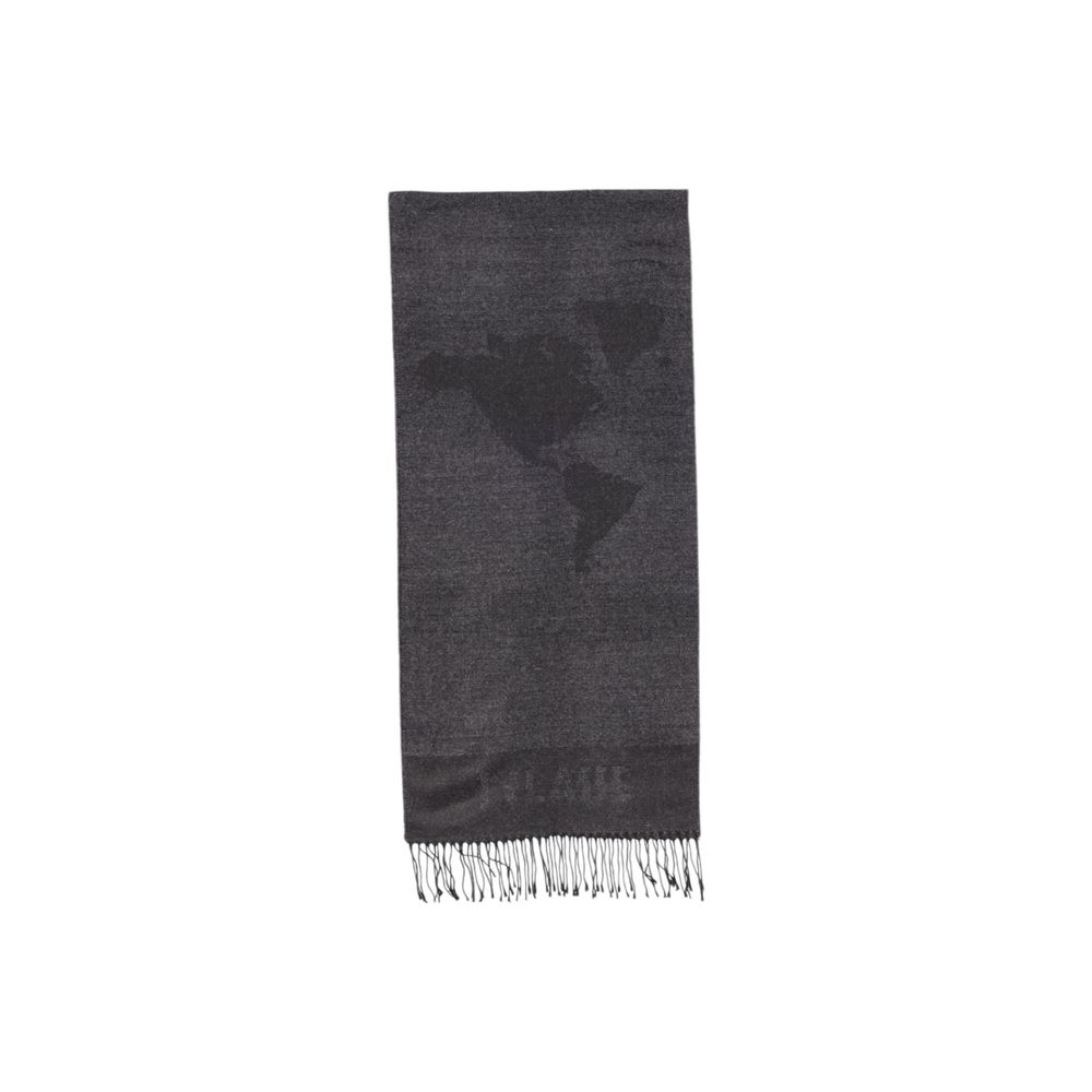 Alviero Martini Prima Classe Gray Viscose Scarf - ACCEXO