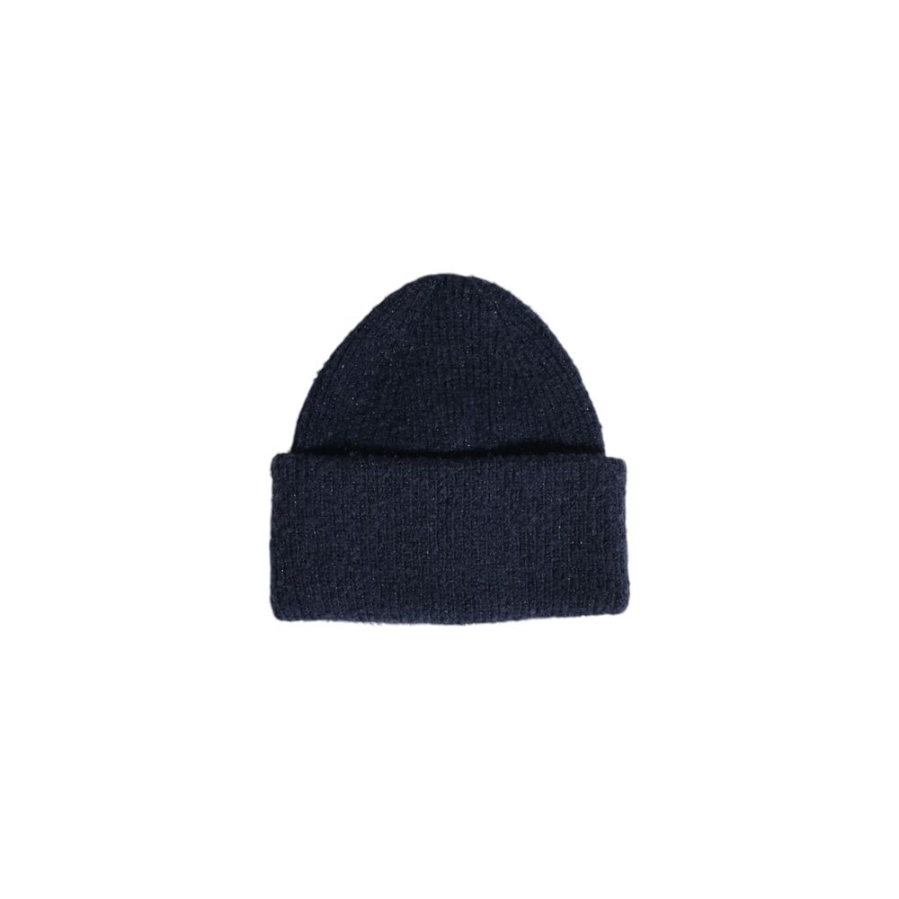 Pieces Blue Recycled Polyester Hat - ACCEXO