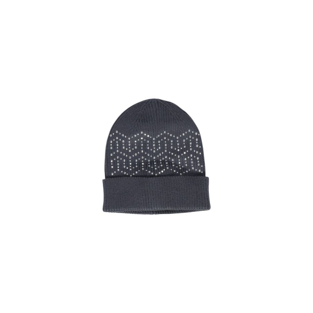 Pieces Gray Polyester Hat - ACCEXO
