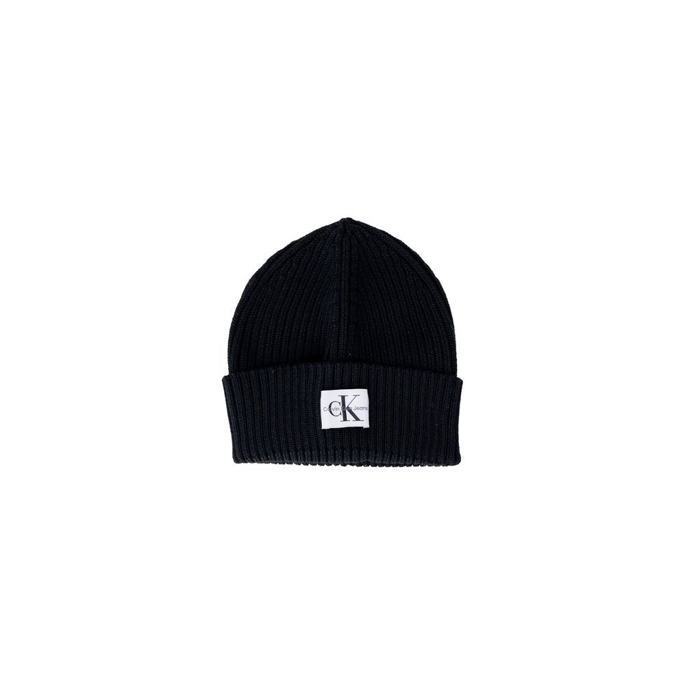 Calvin Klein Jeans Black Wool Hat - ACCEXO