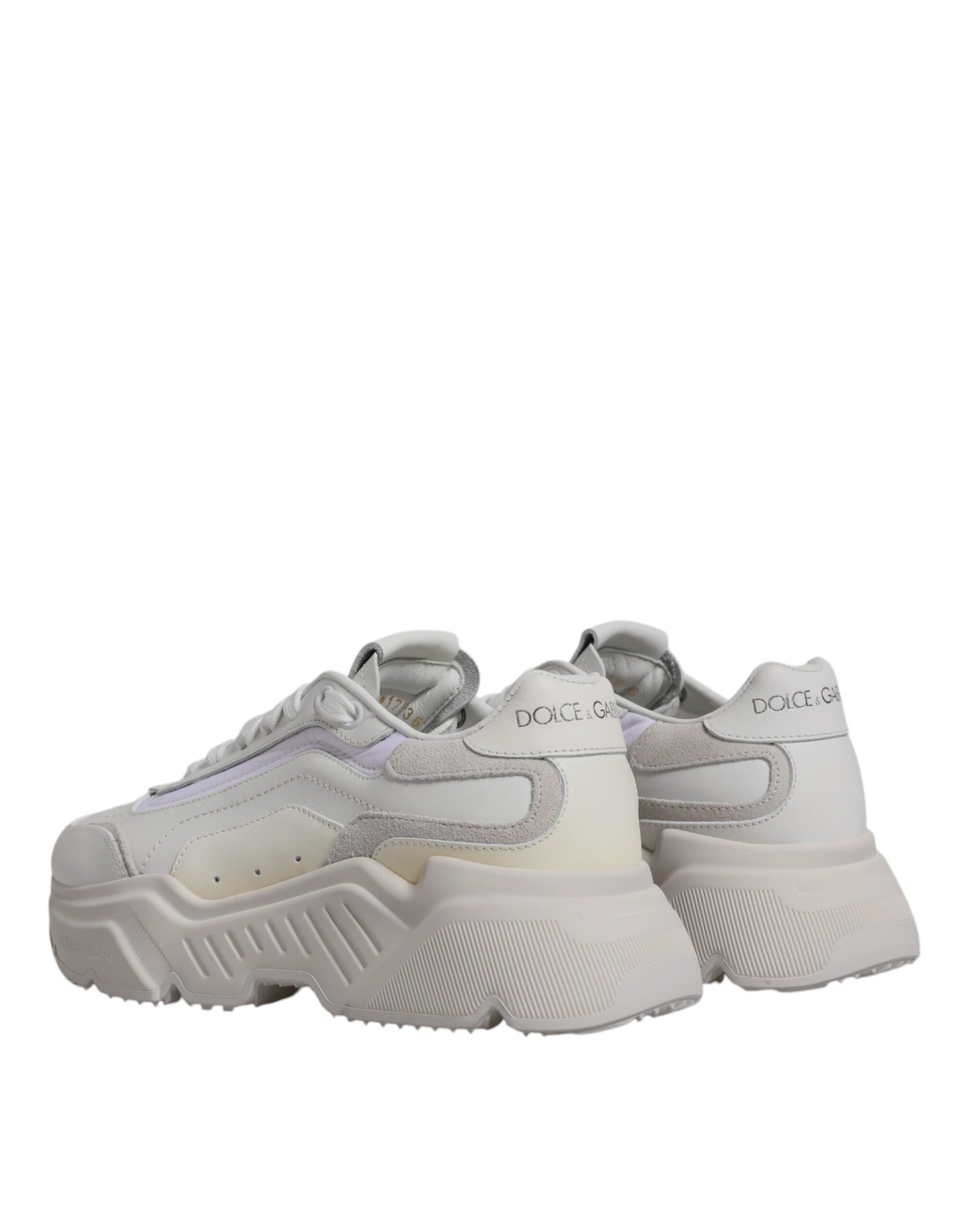 Dolce & Gabbana White Daymaster Low Top Sneakers Shoes - ACCEXO