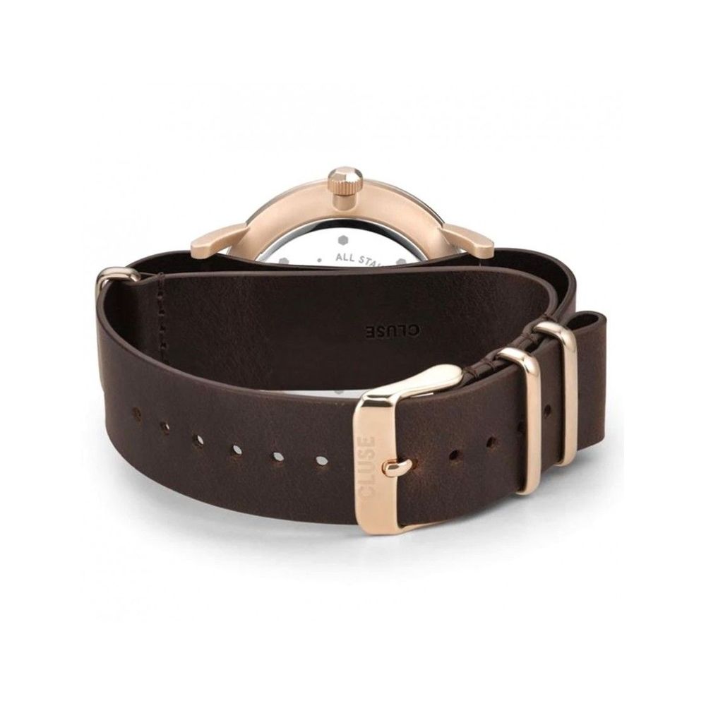 Cluse Brown Leather Watch - ACCEXO