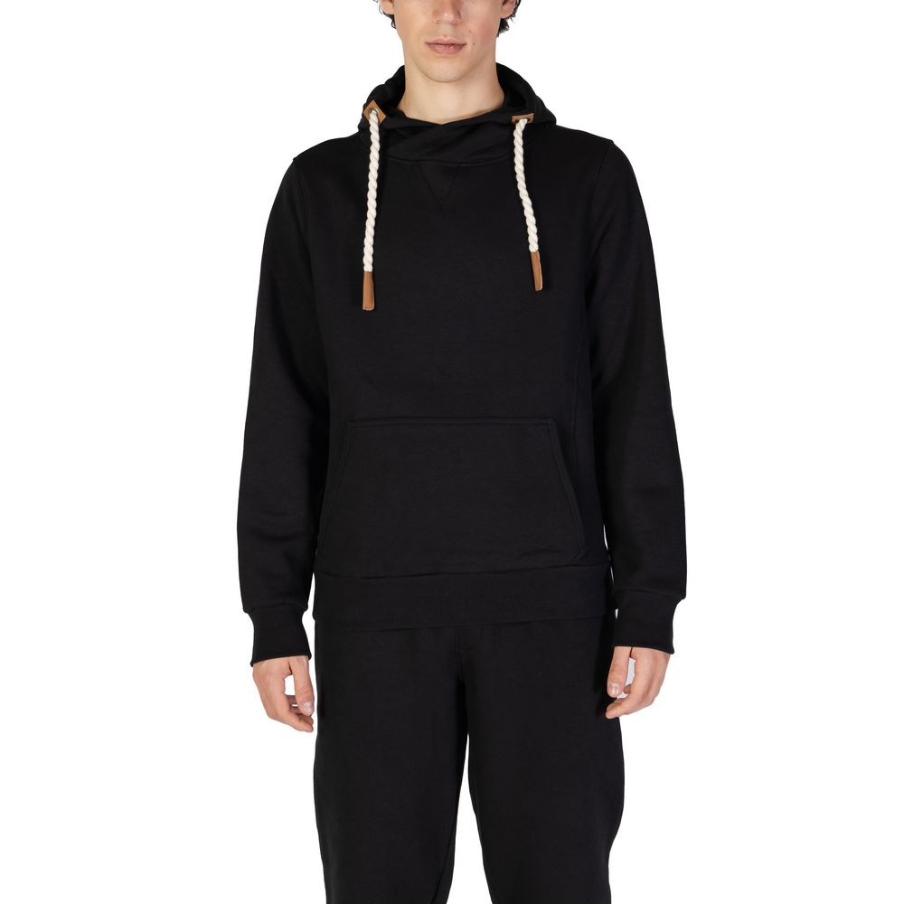 Hydra Clothing Black Cotton Sweater - ACCEXO