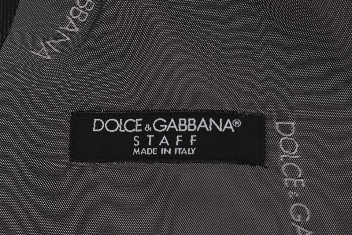 Dolce & Gabbana Elegant Gray Waistcoat Vest - ACCEXO