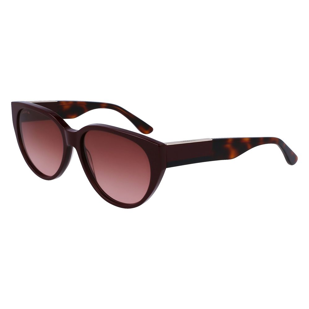 Lacoste Red Acetate Sunglasses - ACCEXO
