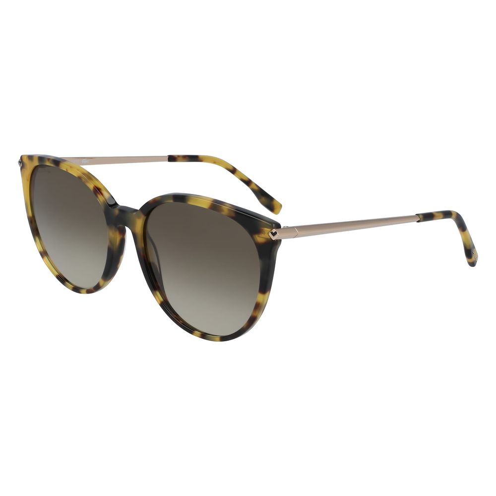 Lacoste Brown Metal Sunglasses - ACCEXO