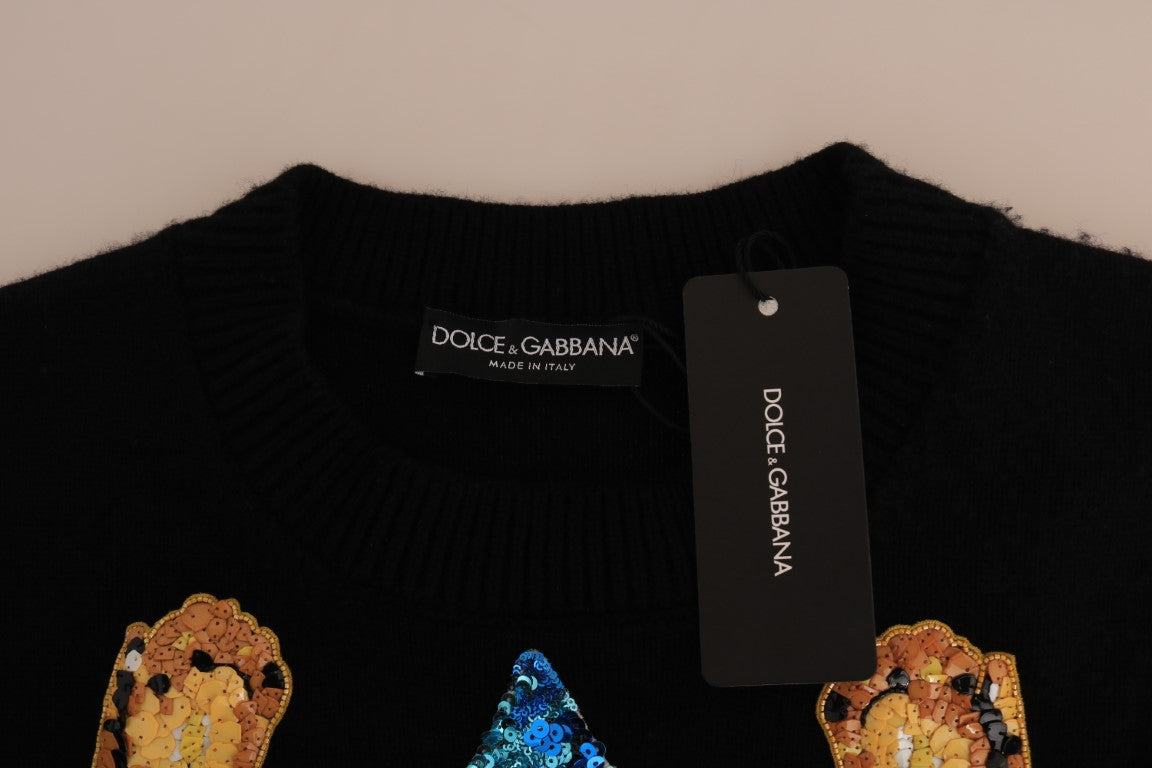 Dolce & Gabbana Enchanted Elegance Cashmere Sweater - ACCEXO