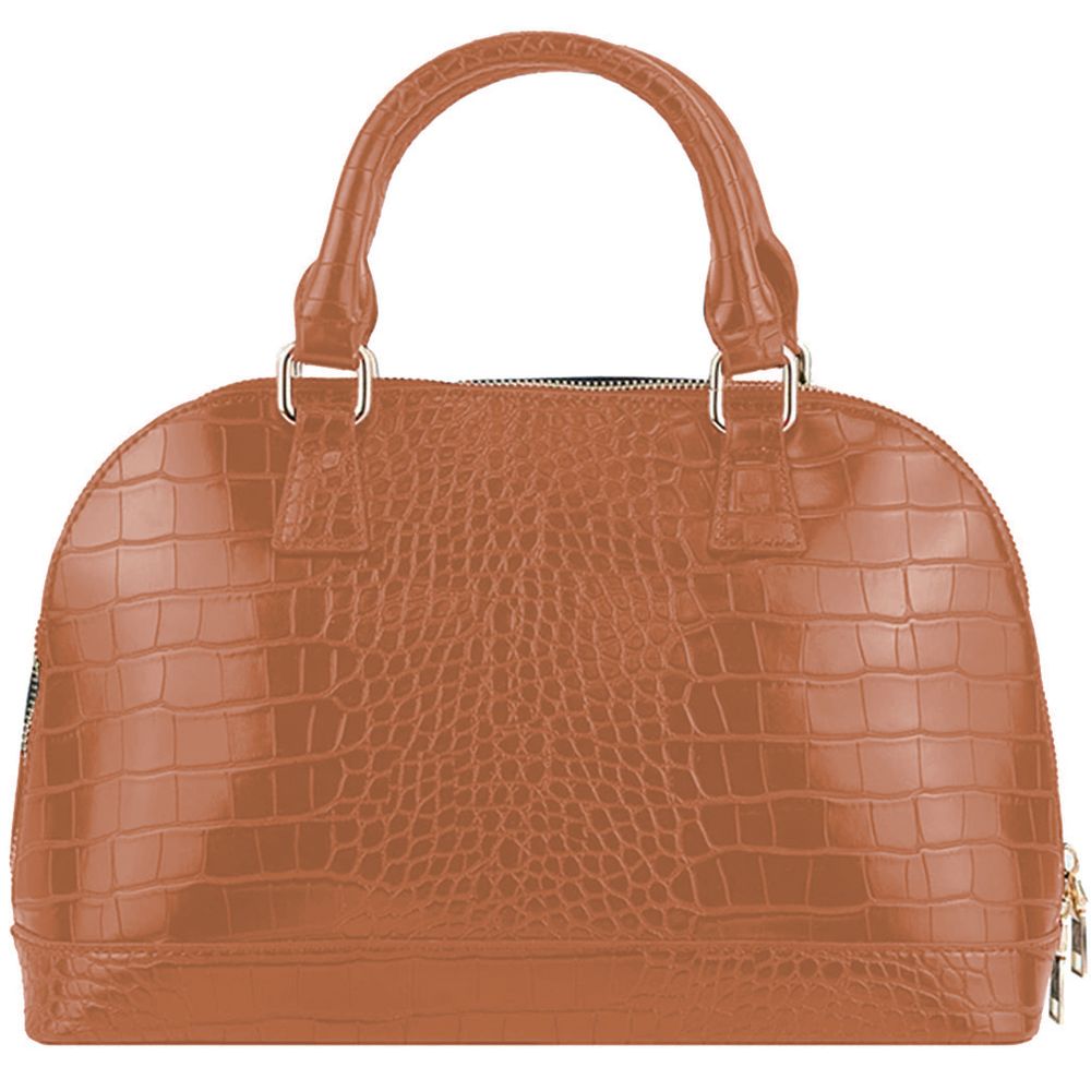 CRISTINAEFFE Brown Polyethylene Handbag - ACCEXO