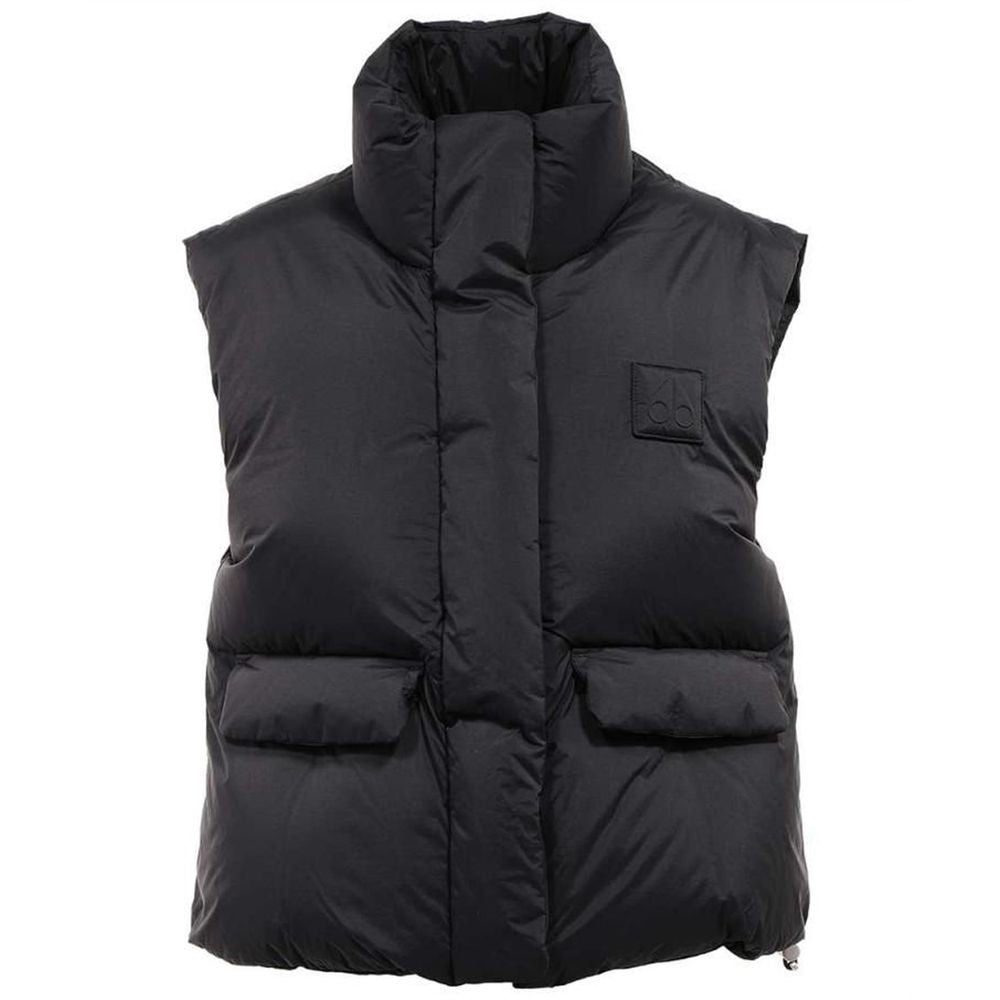 Moose Knuckles Black Nylon Vest - ACCEXO