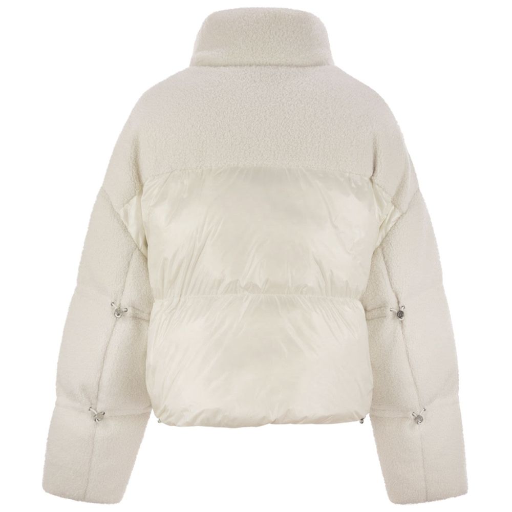 Moose Knuckles White Nylon Jackets & Coat - ACCEXO