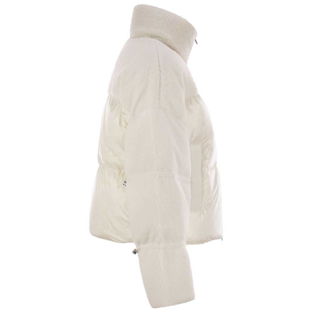 Moose Knuckles White Nylon Jackets & Coat - ACCEXO