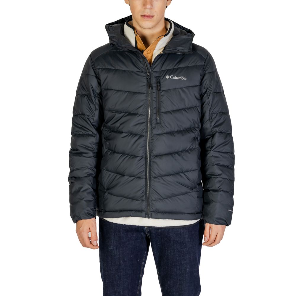 Columbia Black Polyester Jacket - ACCEXO