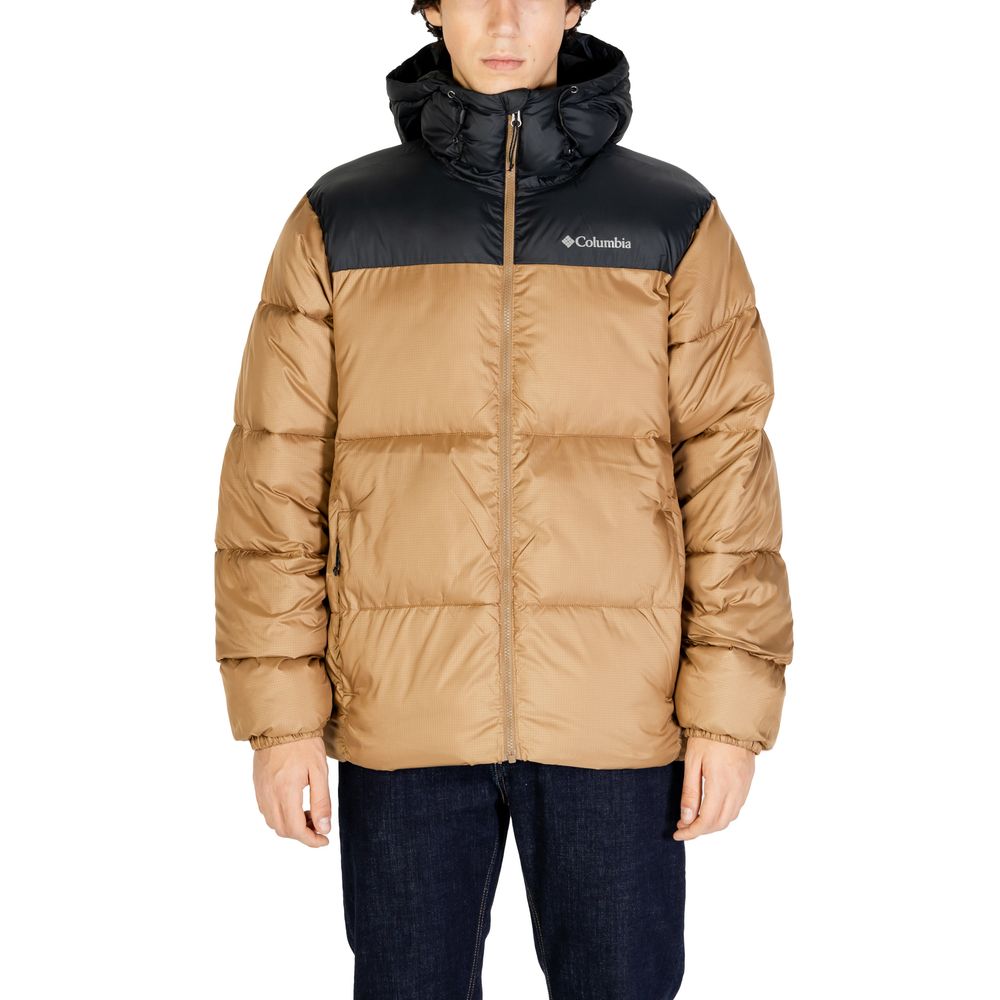Columbia Beige Nylon Jacket - ACCEXO