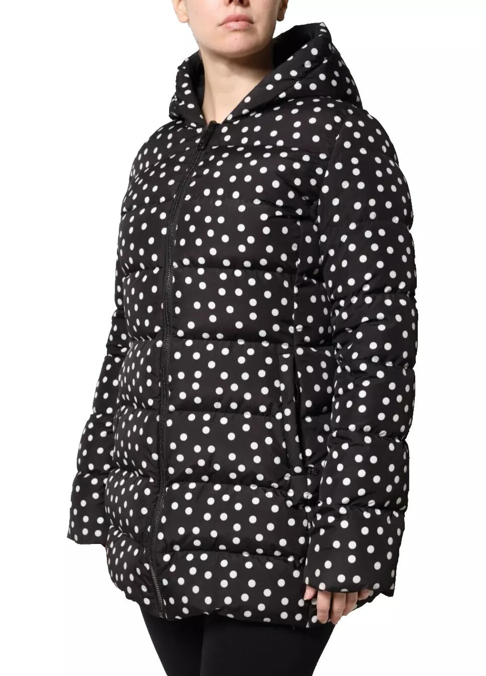 Dolce & Gabbana Elegant Full Zip Black Hooded Jacket - ACCEXO