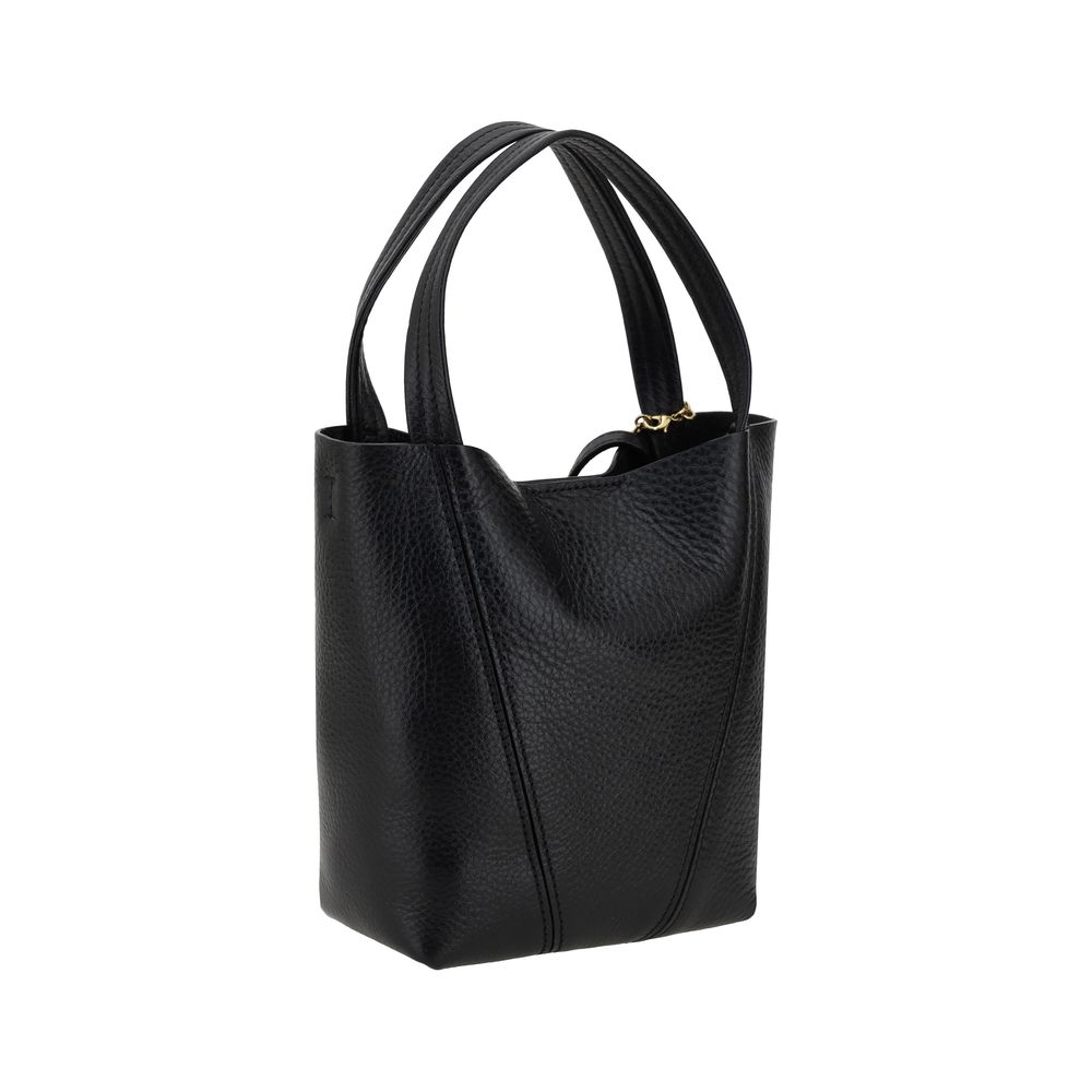 Chloé Spin Leather Women's Black Bag - ACCEXO