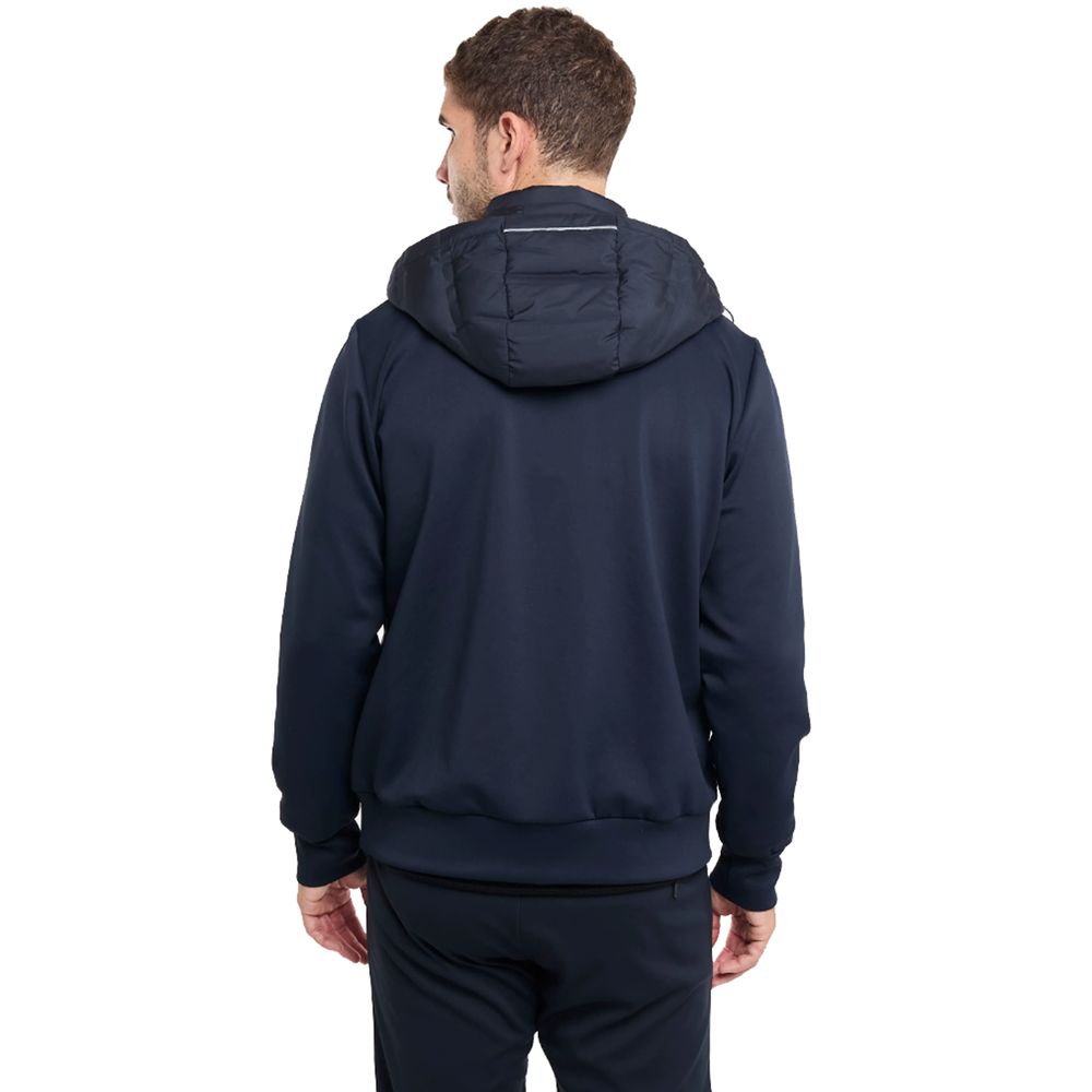 People Of Shibuya Blue Polyester Jacket - ACCEXO