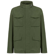 People Of Shibuya Green Cotton Jacket - ACCEXO