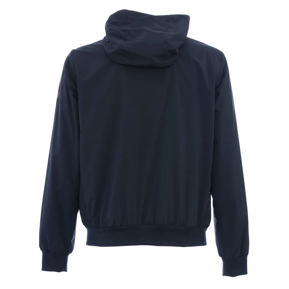 People Of Shibuya Blue Polyester Jacket - ACCEXO