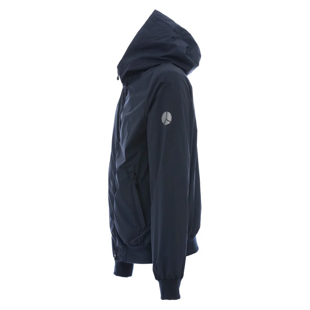 People Of Shibuya Blue Polyester Jacket - ACCEXO