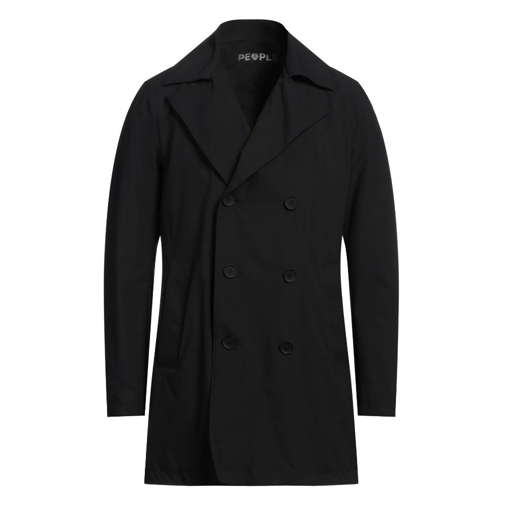 People Of Shibuya Black Polyester Riciclato Jacket - ACCEXO