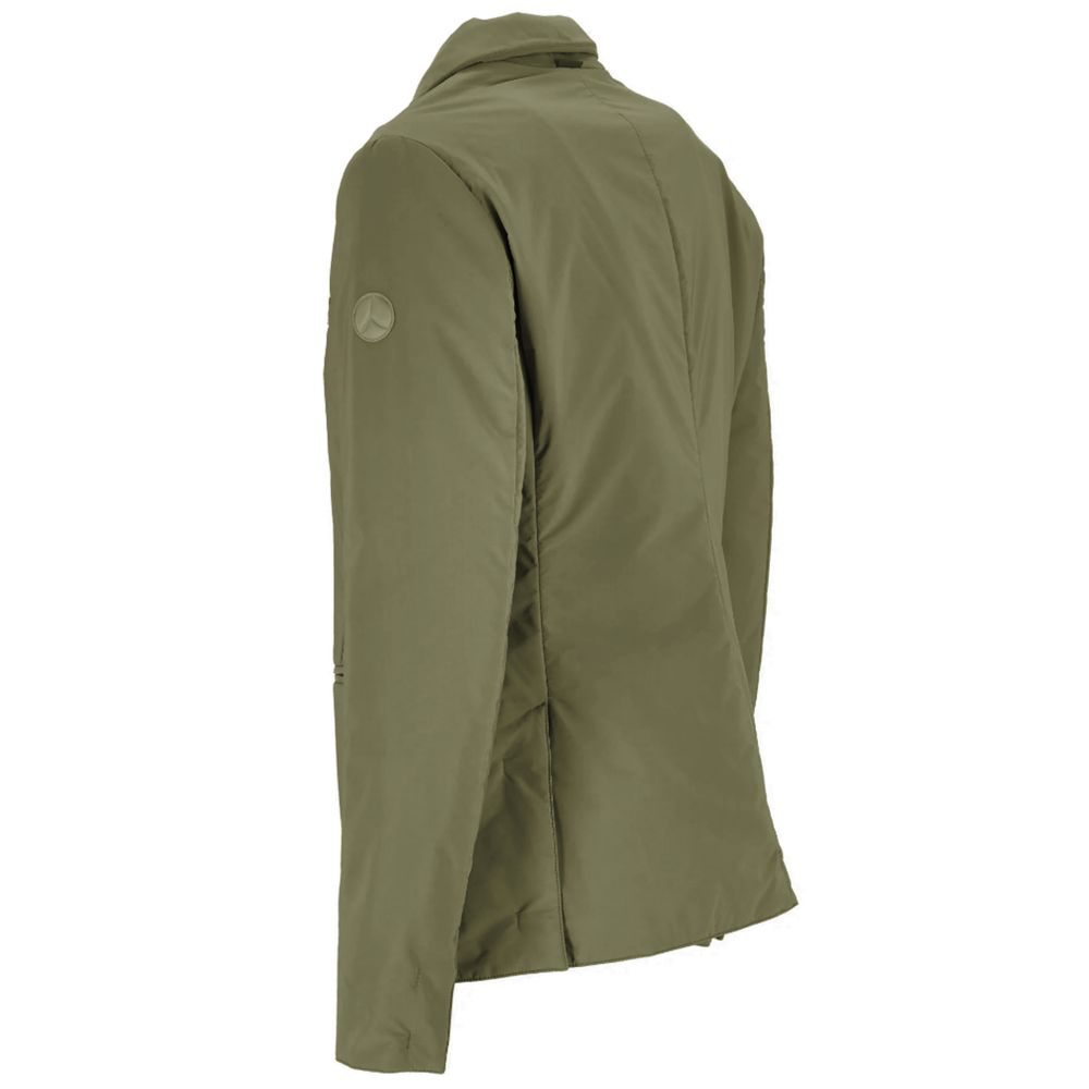 People Of Shibuya Green Polyester Jackets & Coat - ACCEXO