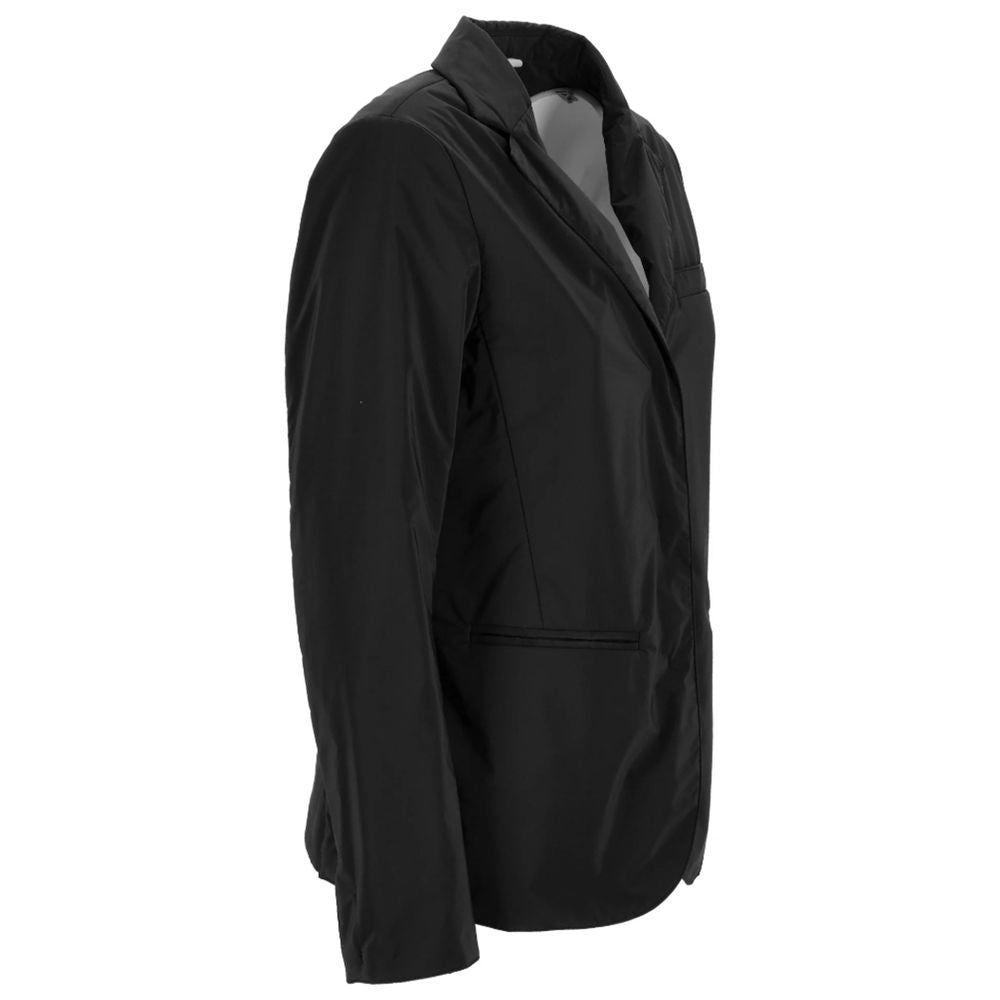 People Of Shibuya Black Polyester Jackets & Coat - ACCEXO
