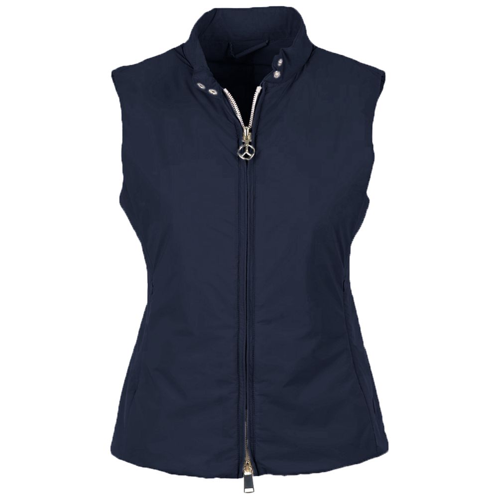 People Of Shibuya Blue Nylon Vest - ACCEXO