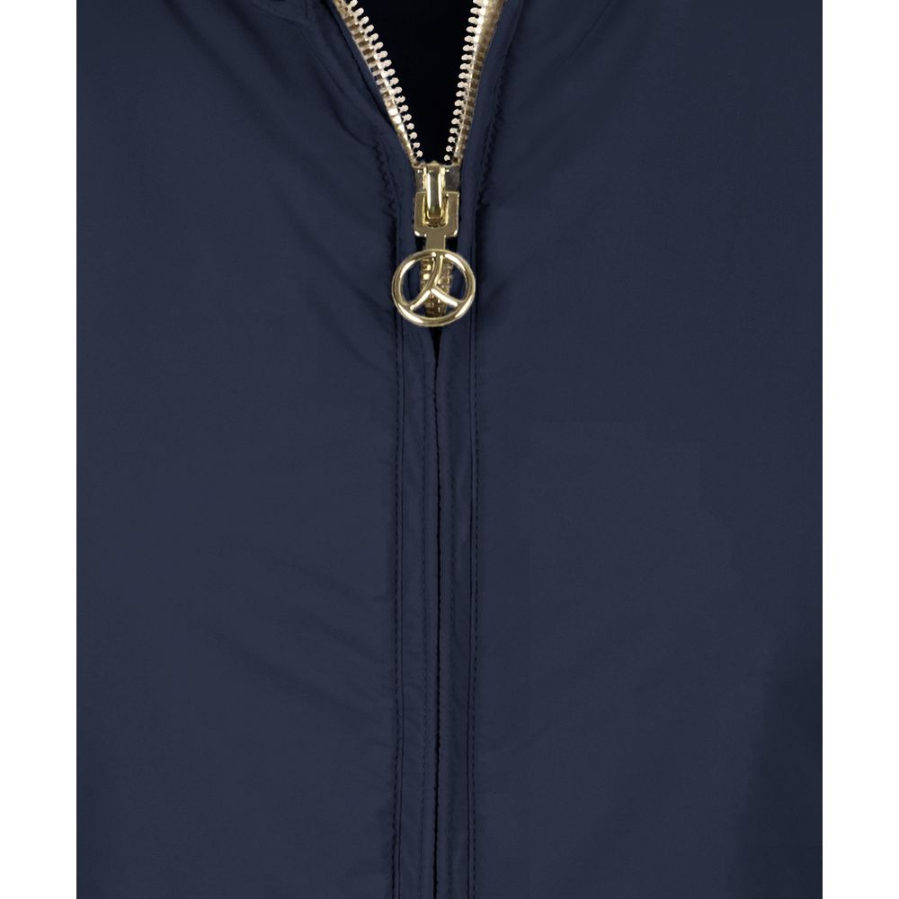 People Of Shibuya Blue Nylon Vest - ACCEXO