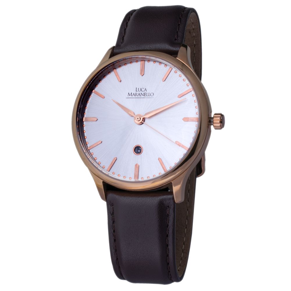 Luca Maranello Brown Leather Watch - ACCEXO