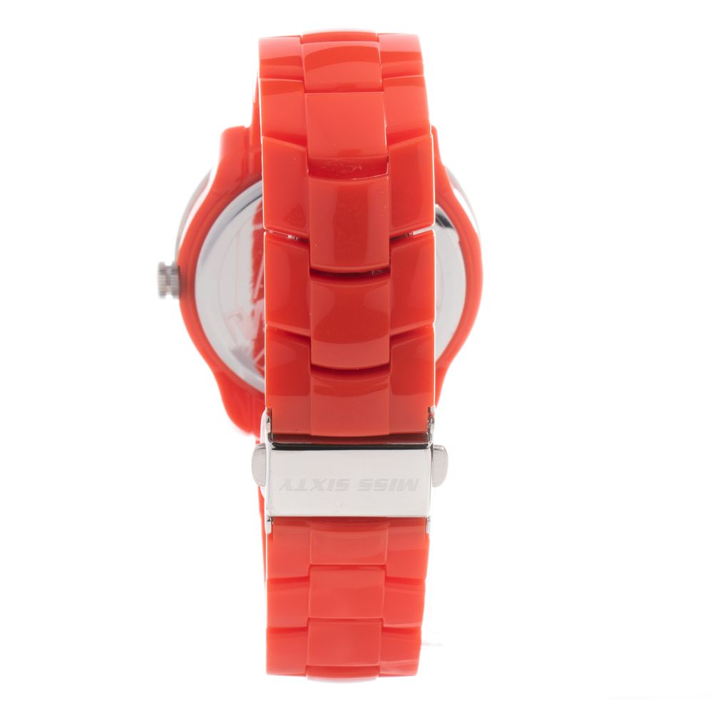 Miss Sixty Red Polyethylene Watch - ACCEXO