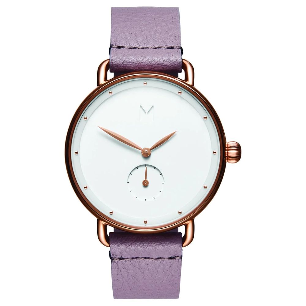 MVMT Purple Leather Watch - ACCEXO