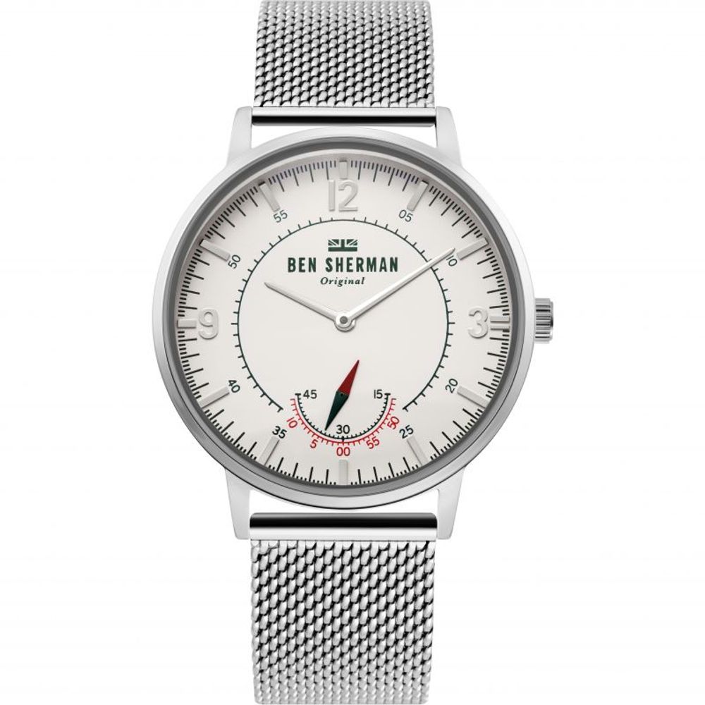 Ben Sherman Silver Steel Watch - ACCEXO