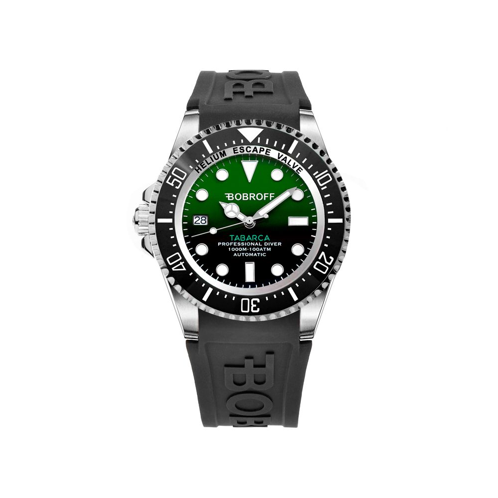 Bobroff Black Rubber Watch - ACCEXO