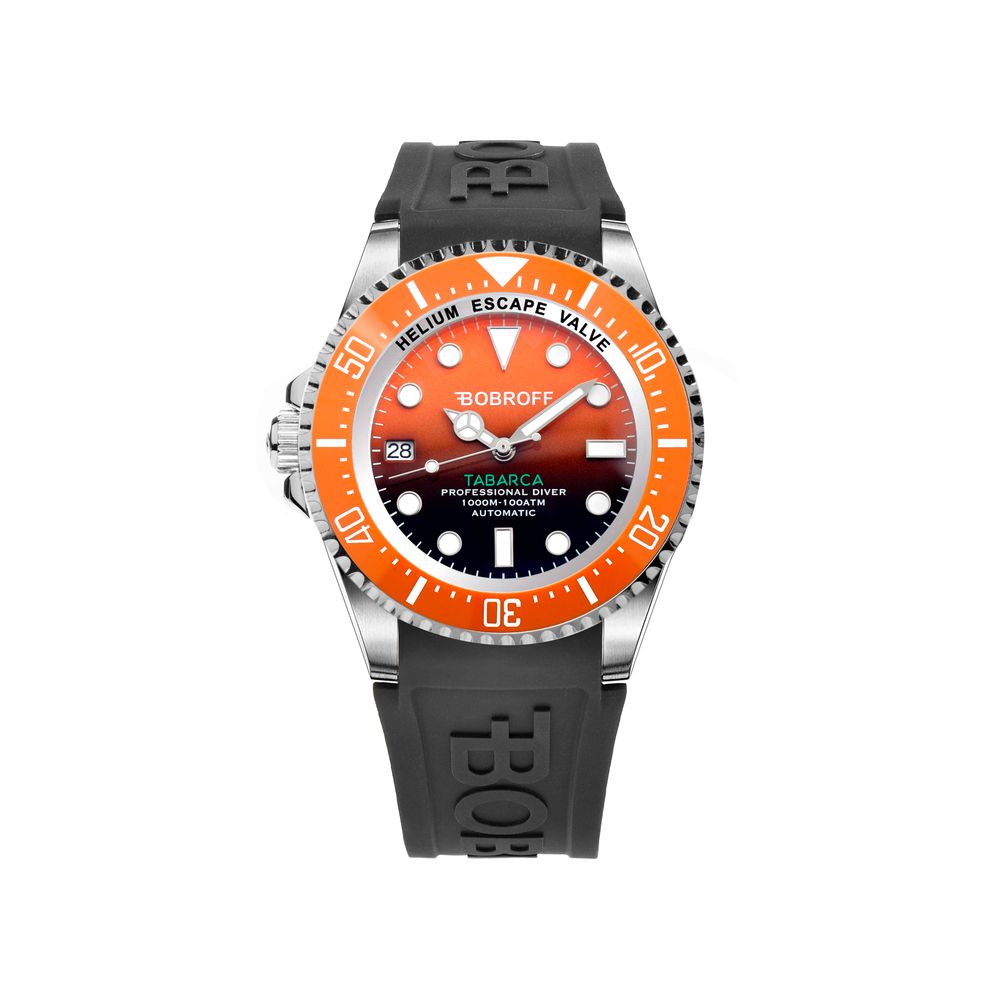 Bobroff Black Rubber Watch - ACCEXO