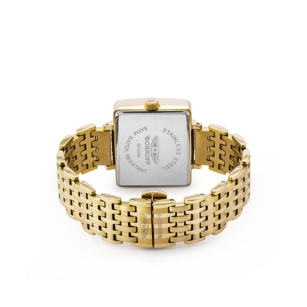 Bobroff Gold Stainless Steel Watch - ACCEXO