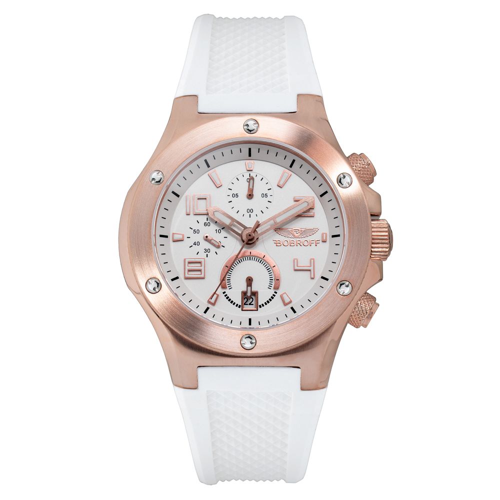 Bobroff White Rubber Watch - ACCEXO