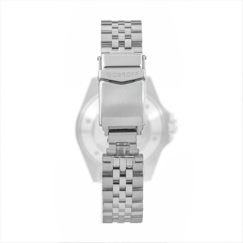 Bobroff Silver Stainless Steel Watch - ACCEXO