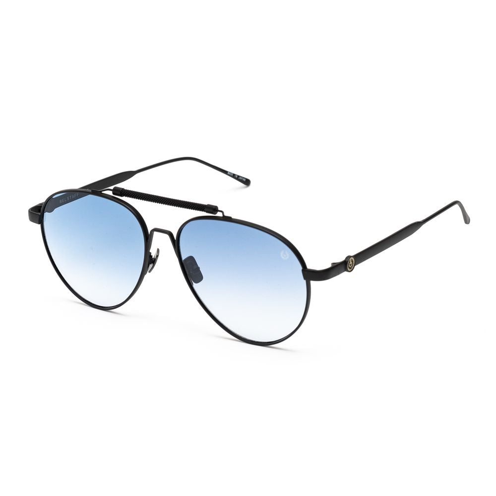 Belstaff Black Stainless Steel Sunglasses - ACCEXO