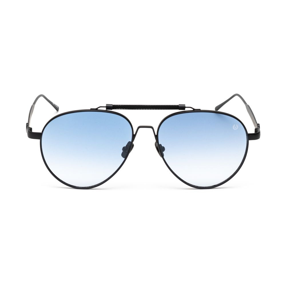 Belstaff Black Stainless Steel Sunglasses - ACCEXO