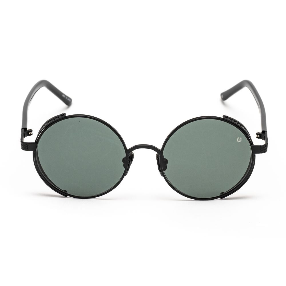 Belstaff Black Stainless Steel Sunglasses - ACCEXO