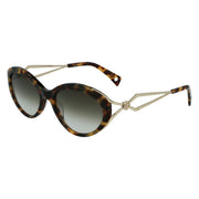 Lanvin Brown Acetate Sunglasses - ACCEXO