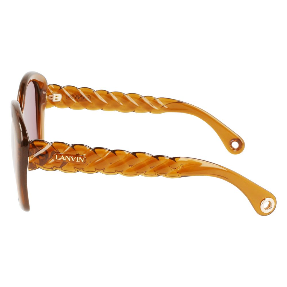 Lanvin Brown Bio Injected Sunglasses - ACCEXO
