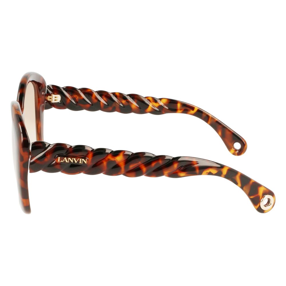 Lanvin Brown Bio Injected Sunglasses - ACCEXO