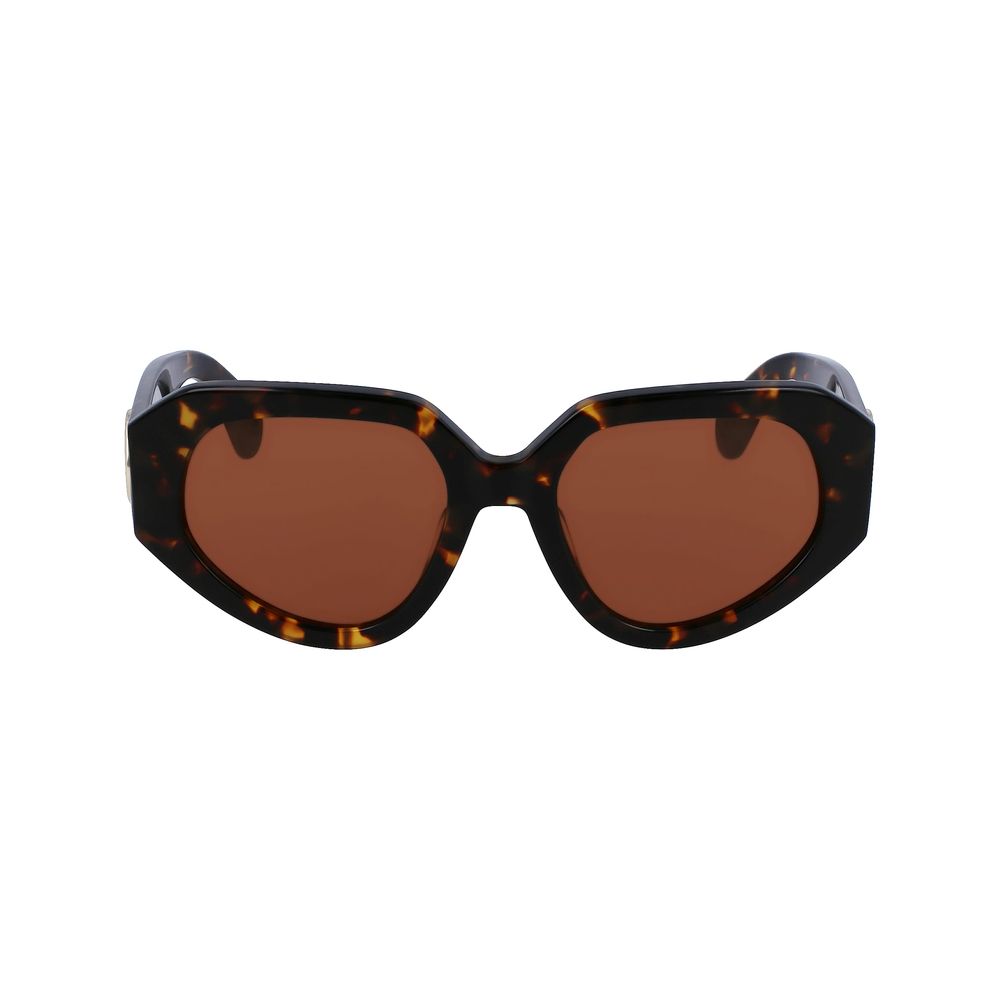 Lanvin Brown Acetate Sunglasses - ACCEXO